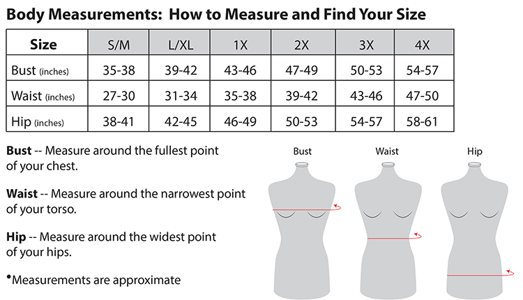 Sizing Chart