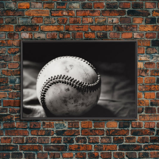 Framed Baseball Print, Black and White Baseball Picture, Sports Wall Decor, Boys Room Wall Decor, Baseball Player Gift, Baseball Nursery Art