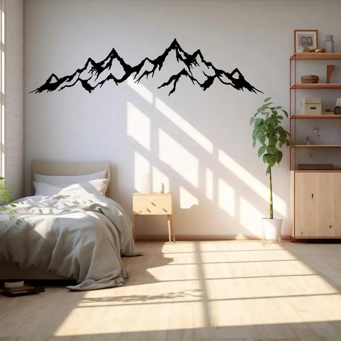 Natural Wrought Iron Wall Decor Hanging Metal Art