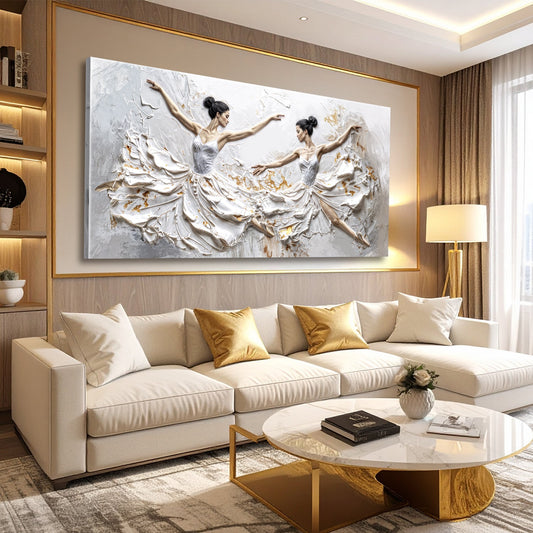 Modern Ethereal Dancers Wall Art
