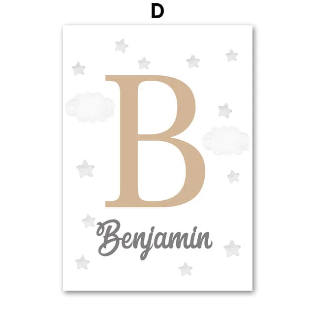 Kids Wall Art Canvas Nursery Decor Prints