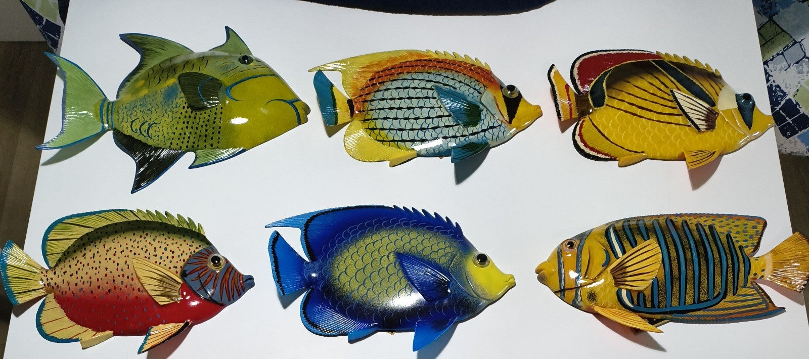 12 inch Resin Multiple Colors Tropical Fish Visit Our Store ufmllc.online