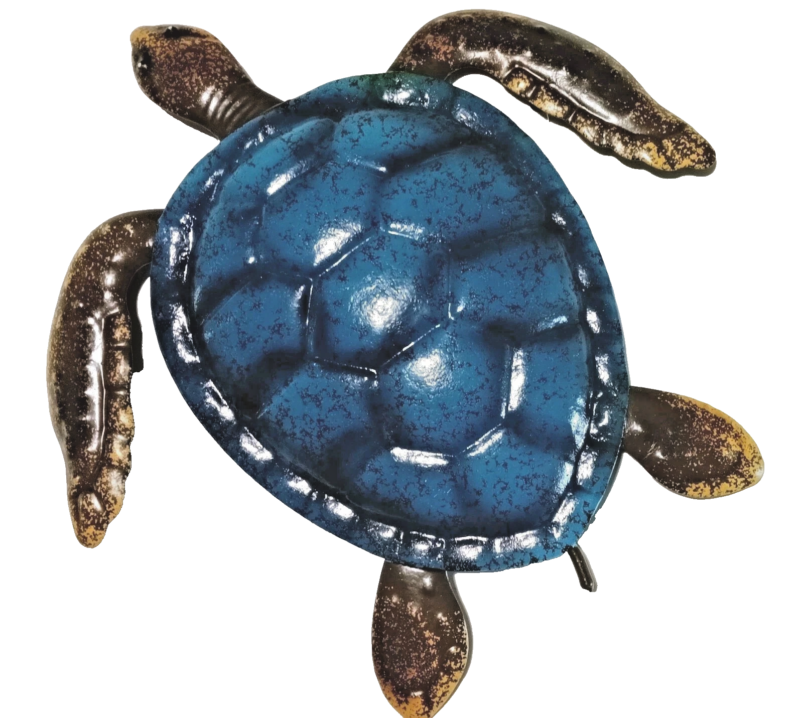 Metal Blue Sea Turtle Visit Our Store ufmllc.online