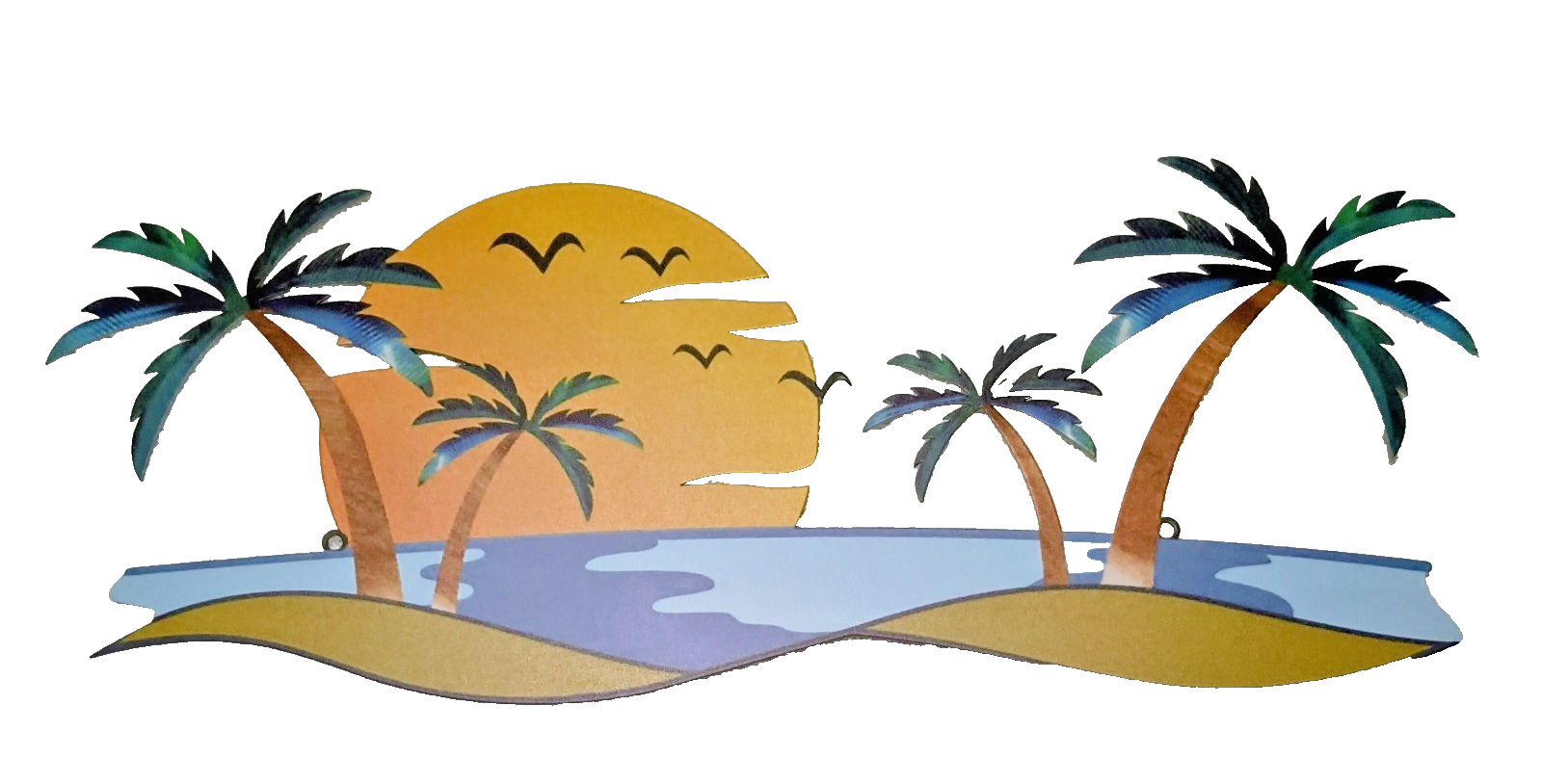  Metal Multiple Colors Sunset Scene. Visit Our Store ufmllc.online