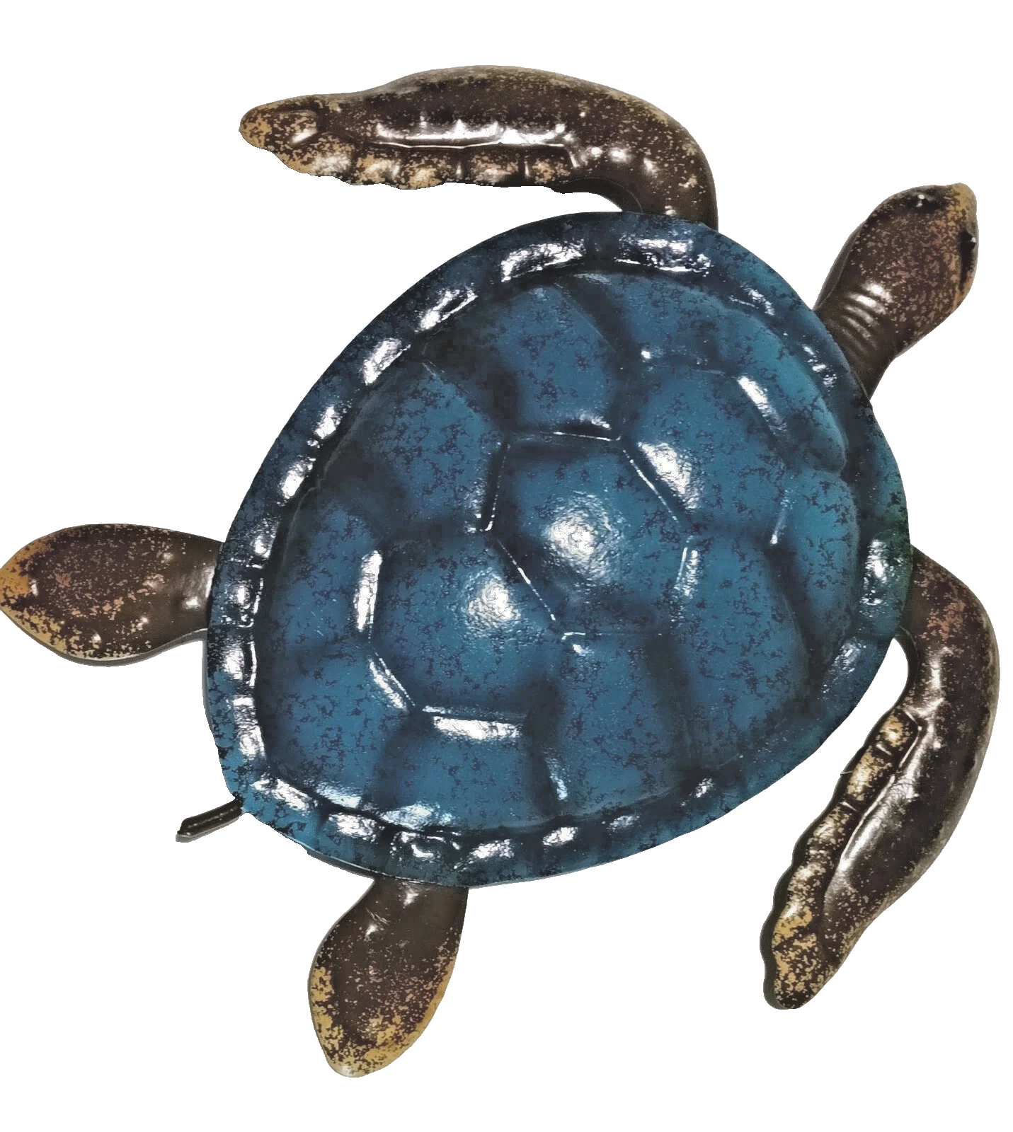 Metal Blue Sea Turtle Visit Our Store ufmllc.online