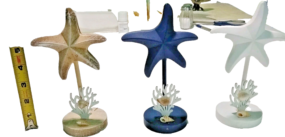 3 Wooden Stars Table Top. Visit Our Store ufmllc.online