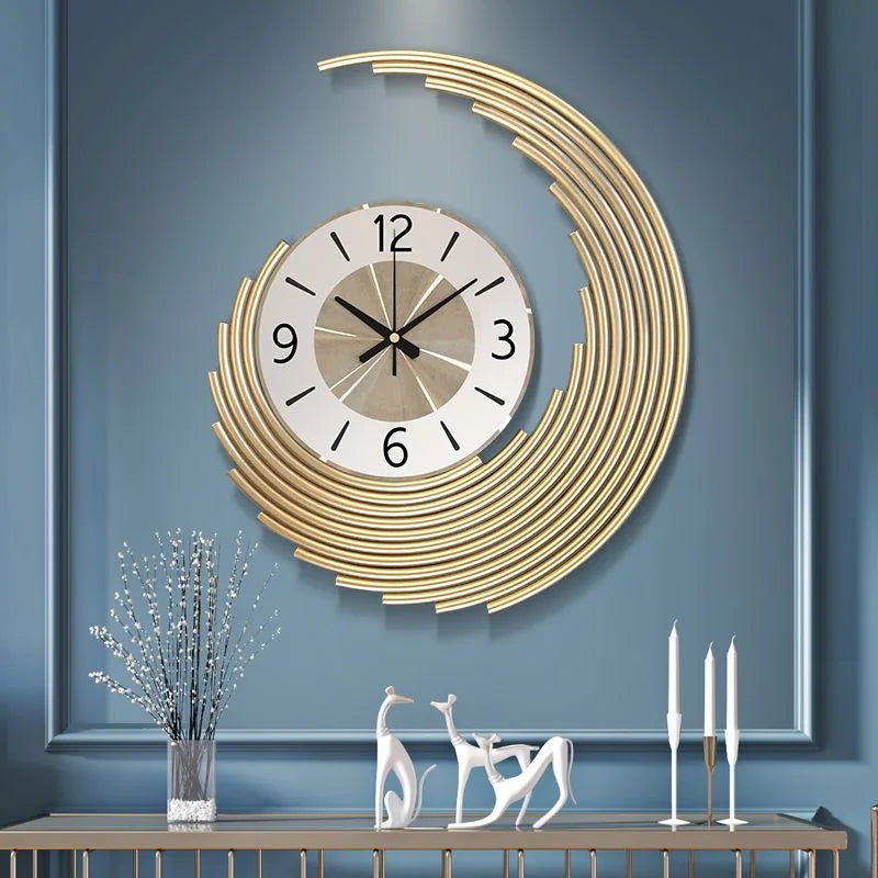 Clocks Wall Clocks Living Rooms Home Nordic Clocks Creative Modern Simple Wall Mounted Watches Light Luxury Decorative Clocks
