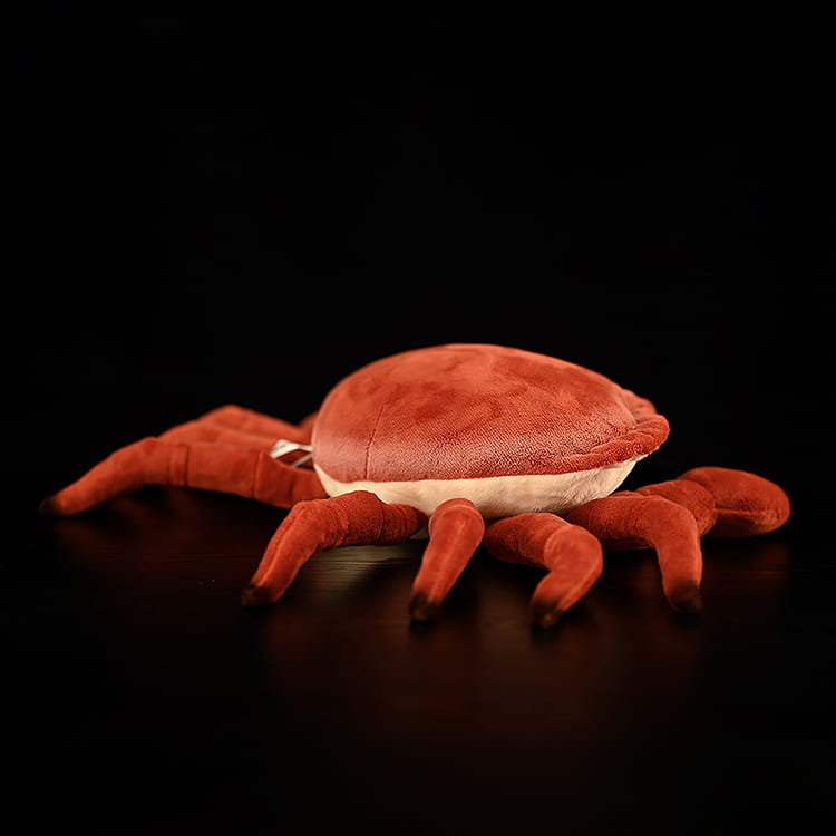 Brown Crab Doll Plush Toy
