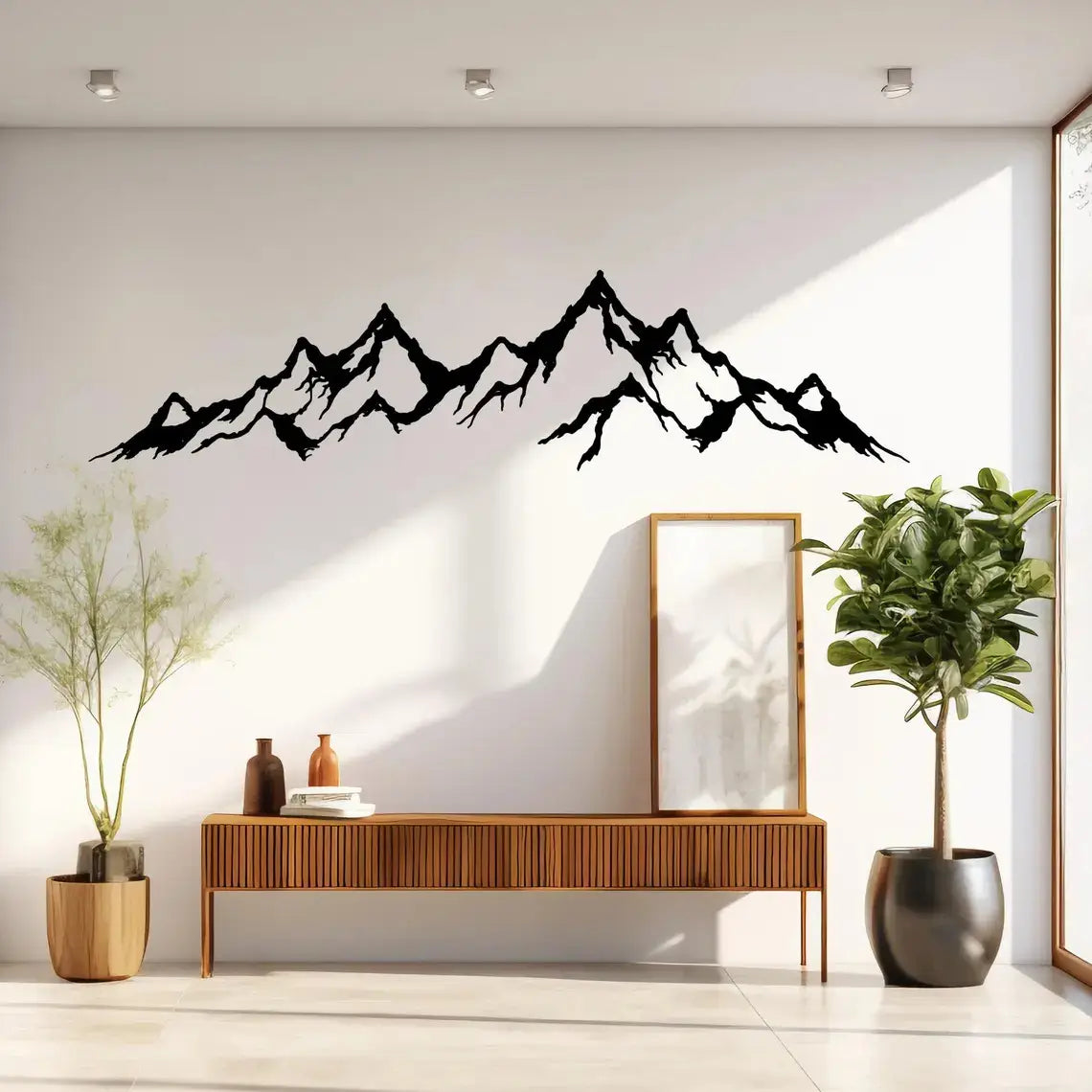 Natural Wrought Iron Wall Decor Hanging Metal Art