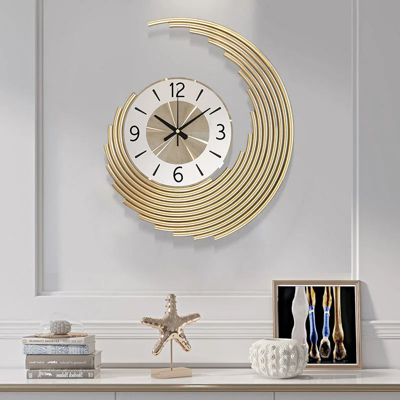 Clocks Wall Clocks Living Rooms Home Nordic Clocks Creative Modern Simple Wall Mounted Watches Light Luxury Decorative Clocks