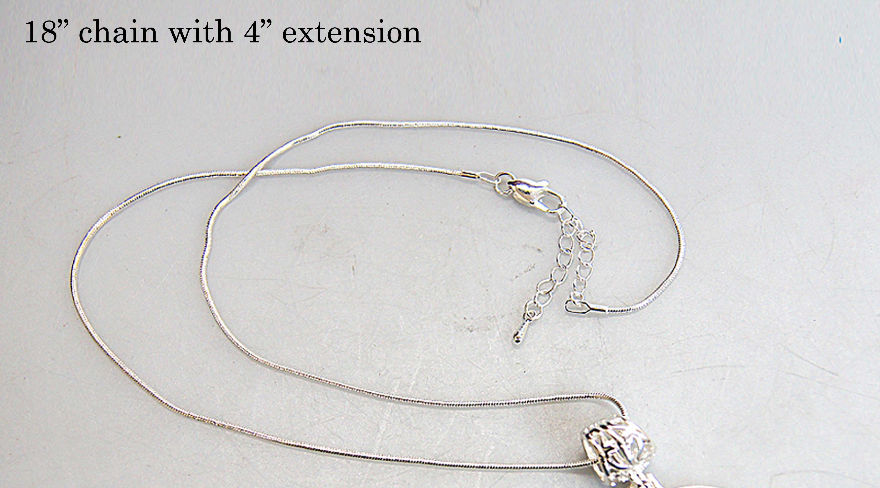 Reindeer Ride Silver Plated Medal Pendant Necklace - 44154O