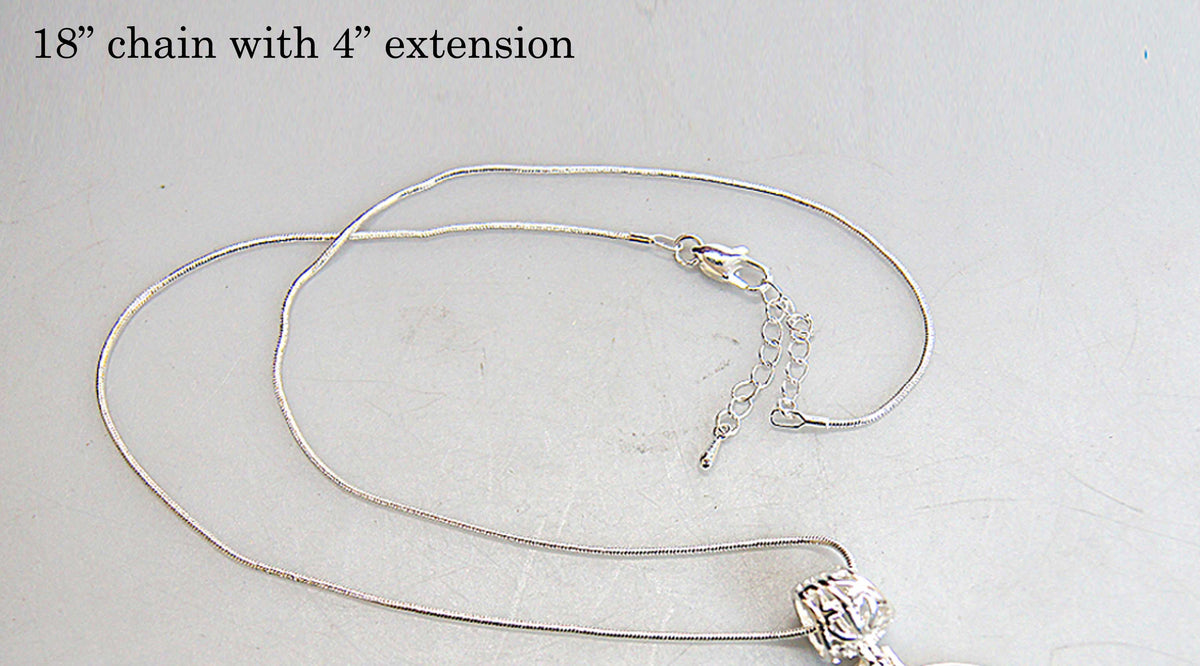 Butterflies Silver Plated Mother of Pearl Jewelry Pendant Necklace - 44052