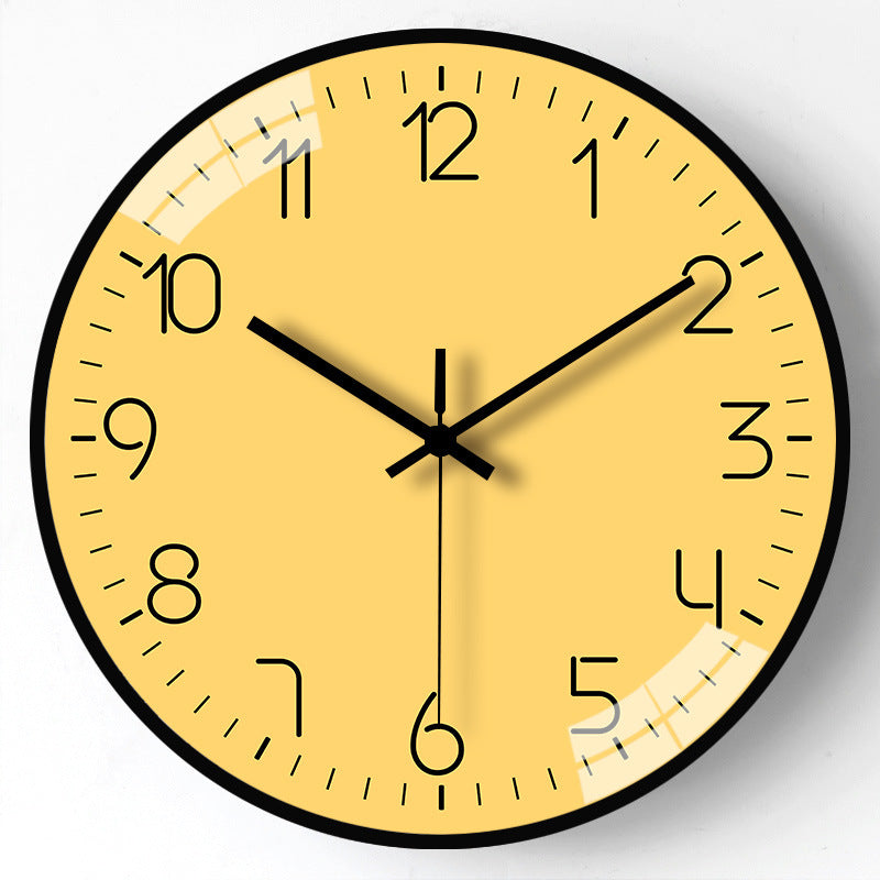Modern Minimalist Clock Wall Clock Living Room Art