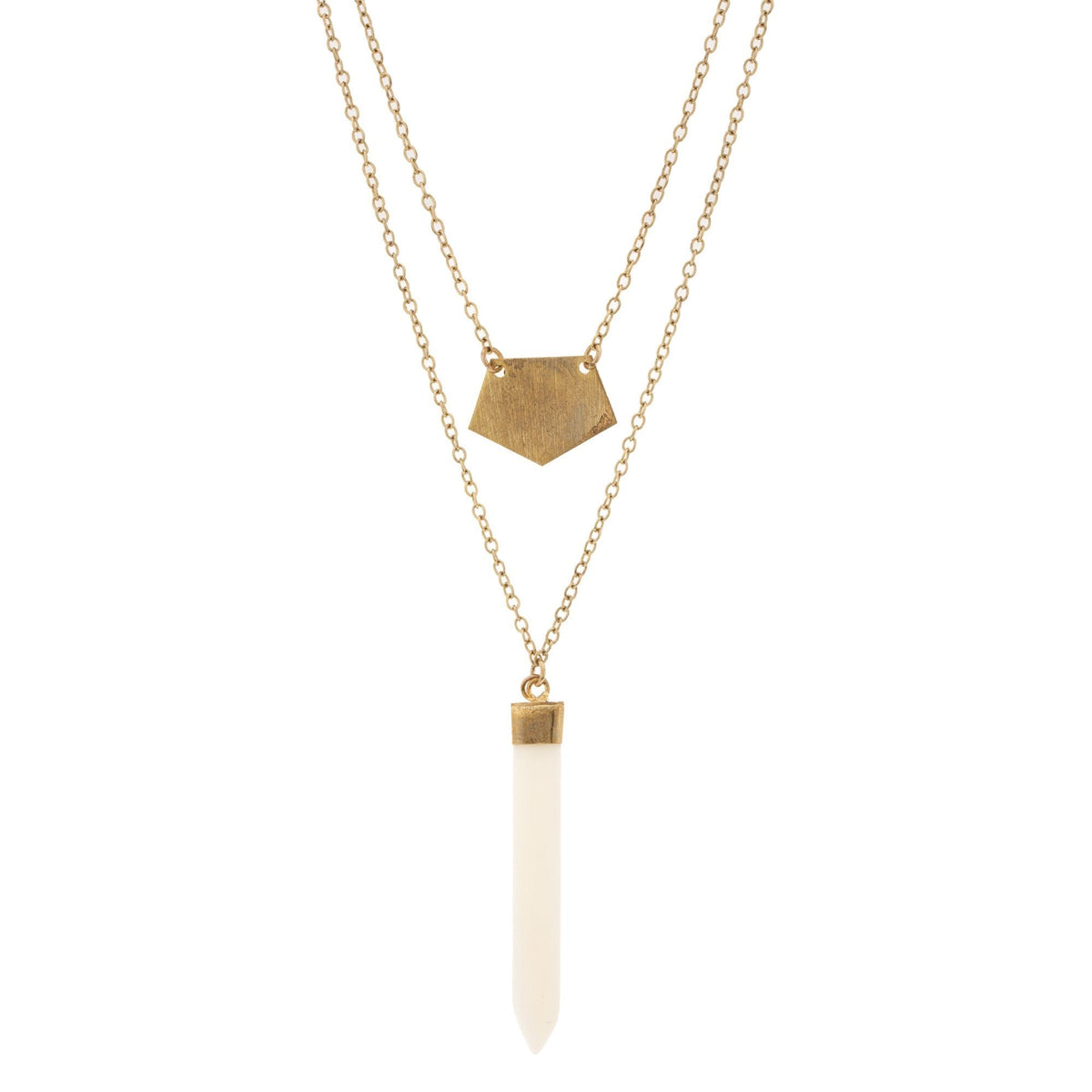 Layered Spike Necklace