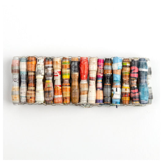 Recycled Plastic Beaded Bracelet