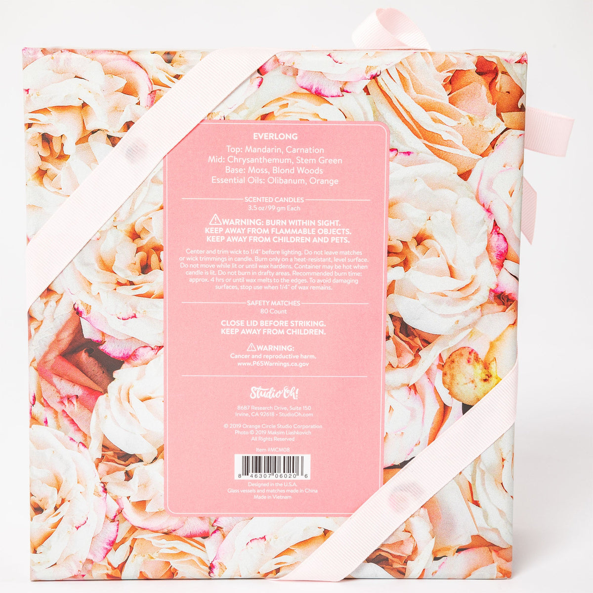 Blooming Candles Gift Set