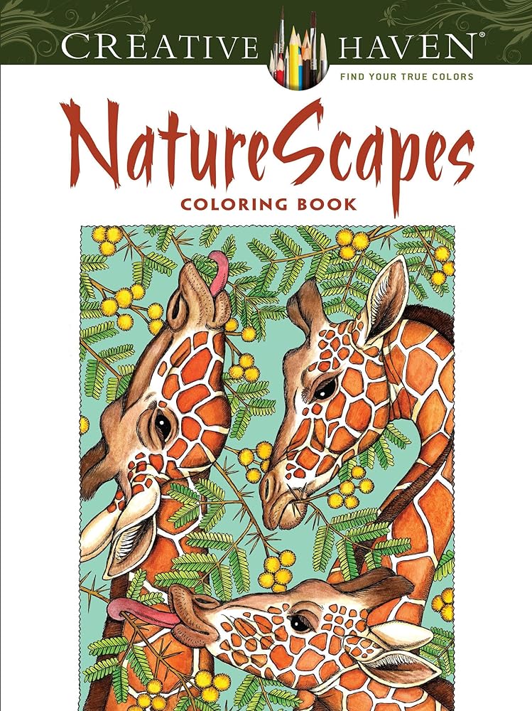 Creative Haven NatureScapes Coloring Book (Adult Coloring Books: Nature)