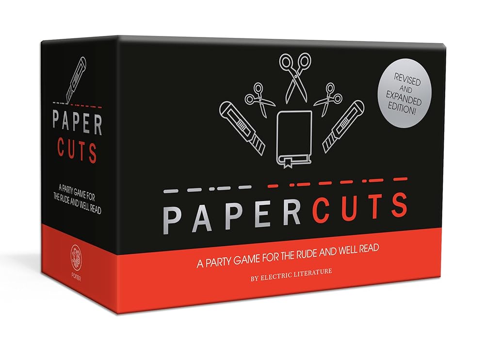 Papercuts: A Party Game for the Rude and Well-Read (A Card Game for Book Lovers)
