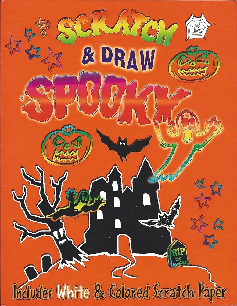 Scratch & Draw: Spooky