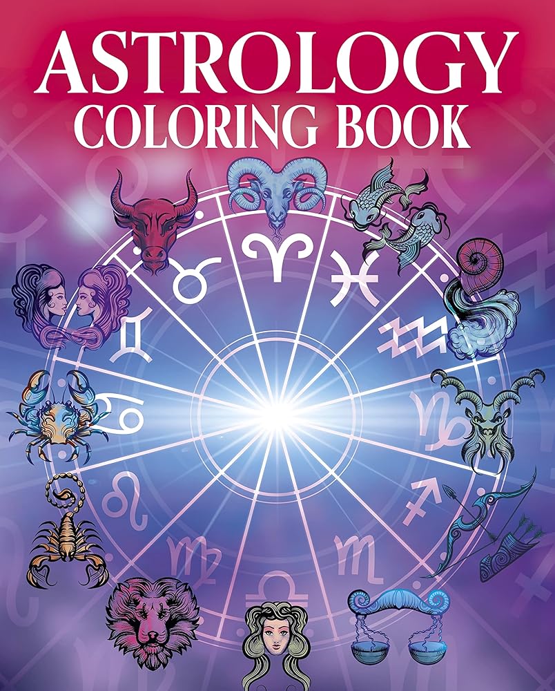 Astrology Coloring Book (Sirius Creative Coloring)