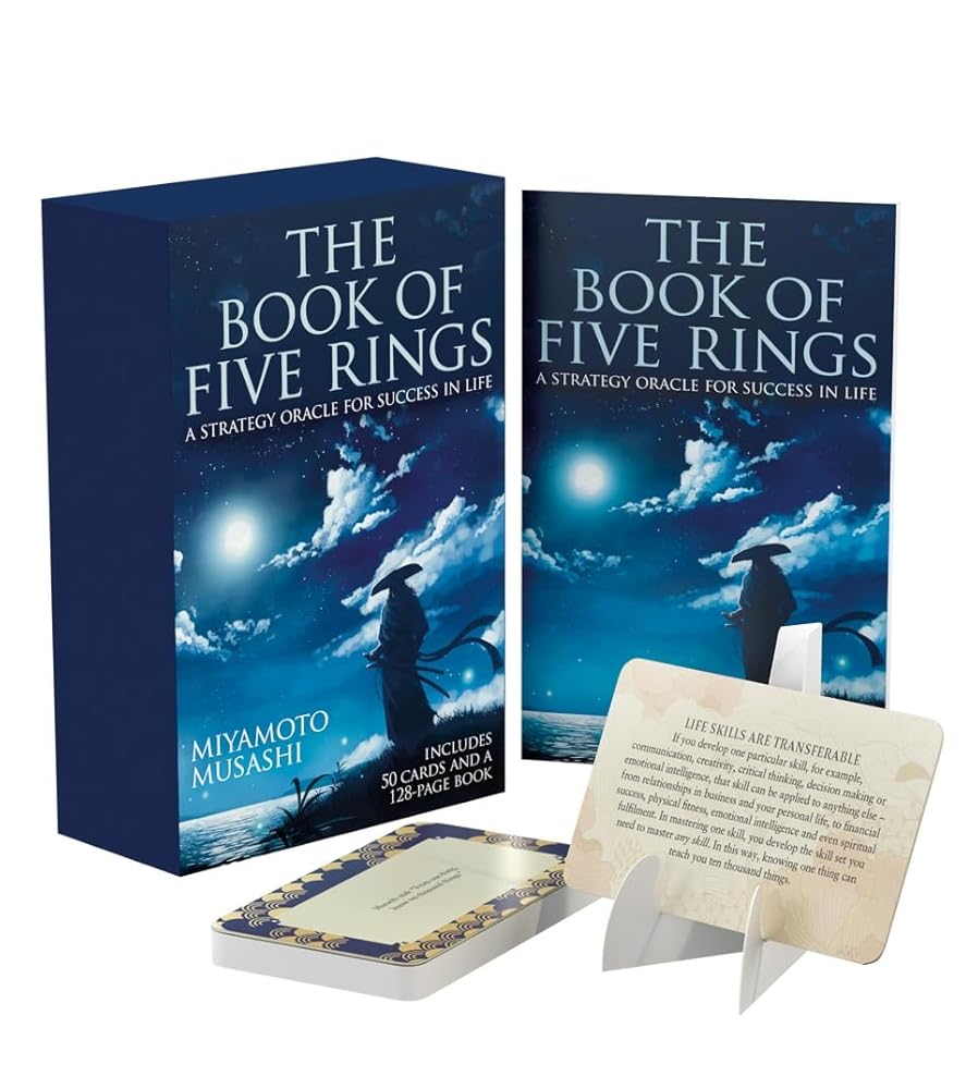 The Book of Five Rings Book & Card Deck: A Strategy Oracle for Success in Life: Includes 50 Cards and a 128-Page Book (Sirius Inspiration Kits)