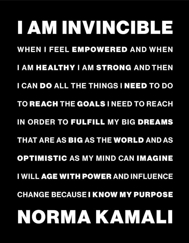 Norma Kamali: I am Invincible: I am Invisible