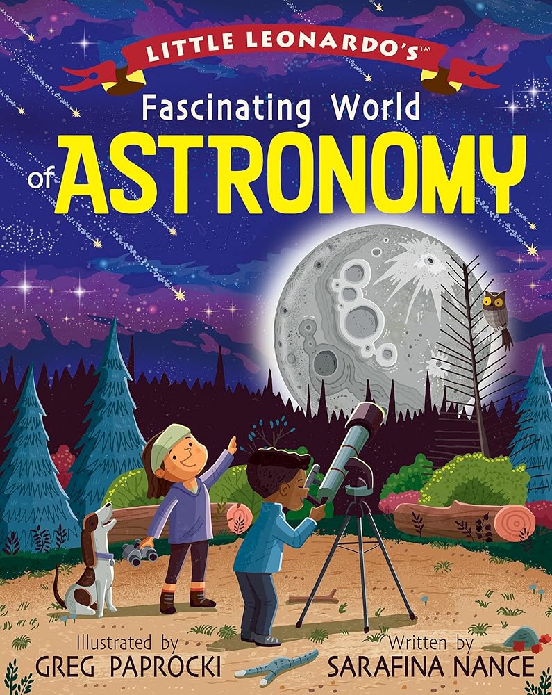 Little Leonardo's Fascinating World of Astronomy