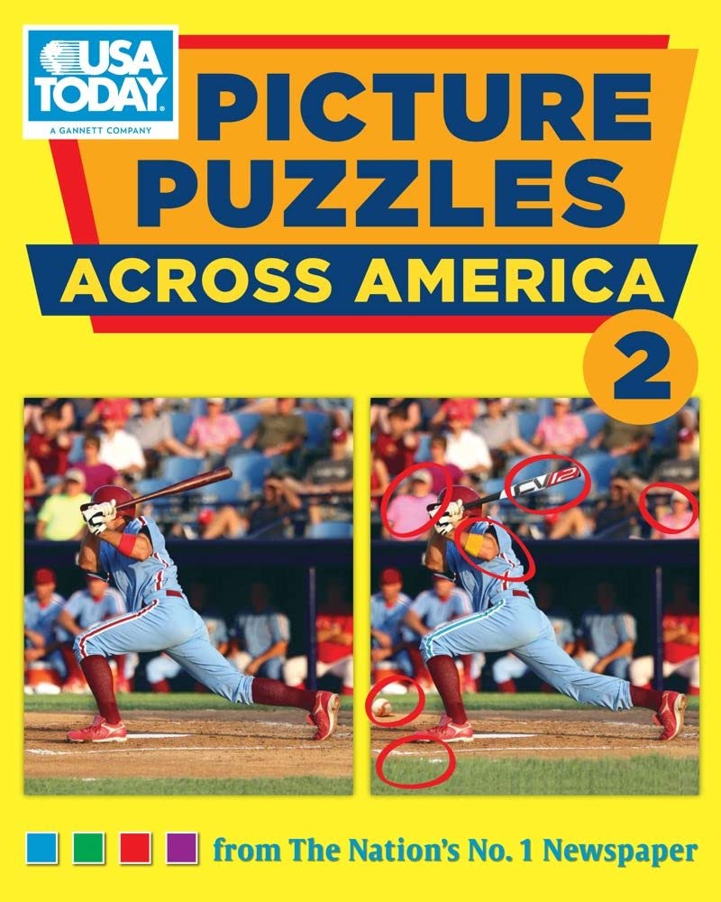 USA TODAY Picture Puzzles Across America 2 (USA Today Puzzles) (Volume 23)