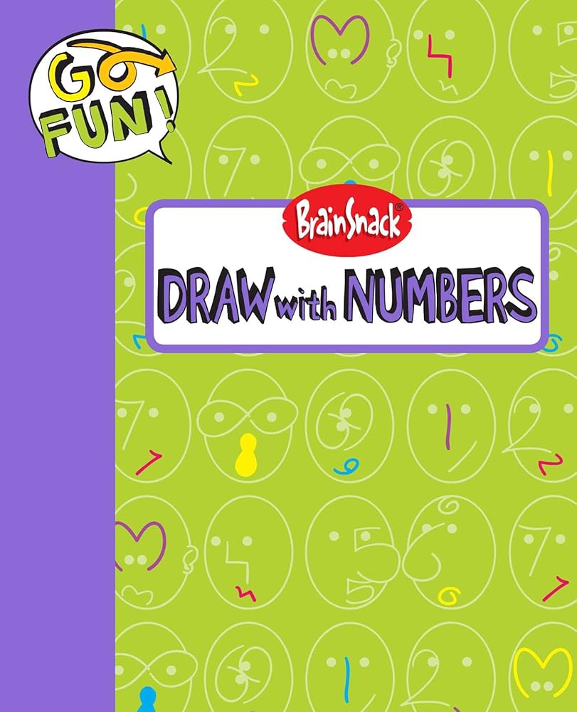 Go Fun! BrainSnack Draw with Numbers (Volume 11)