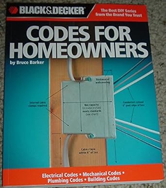 HDA Codes for Homeowners: Electrical Codes, Mechanical Codes, Plumbing Codes, Building Codes