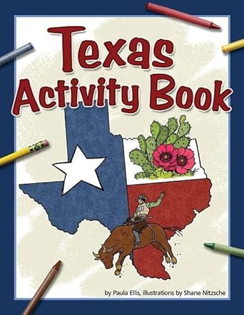 Texas Activity Book (Color and Learn)