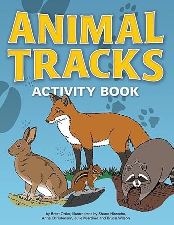 Animal Tracks Activity Book (Color and Learn)