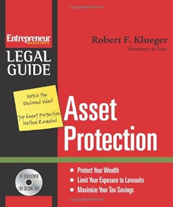 Asset Protection (Entrepreneur Legal Guides)