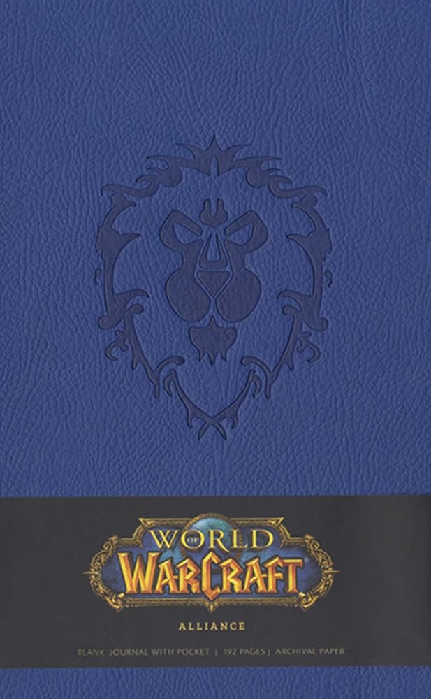 World of Warcraft Alliance Hardcover Blank Journal (Insights Journals)