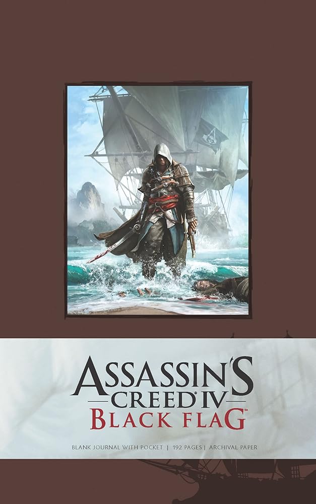 Assassin's Creed IV: Black Flag Hardcover Blank Journal (Large) (Insights Journals)