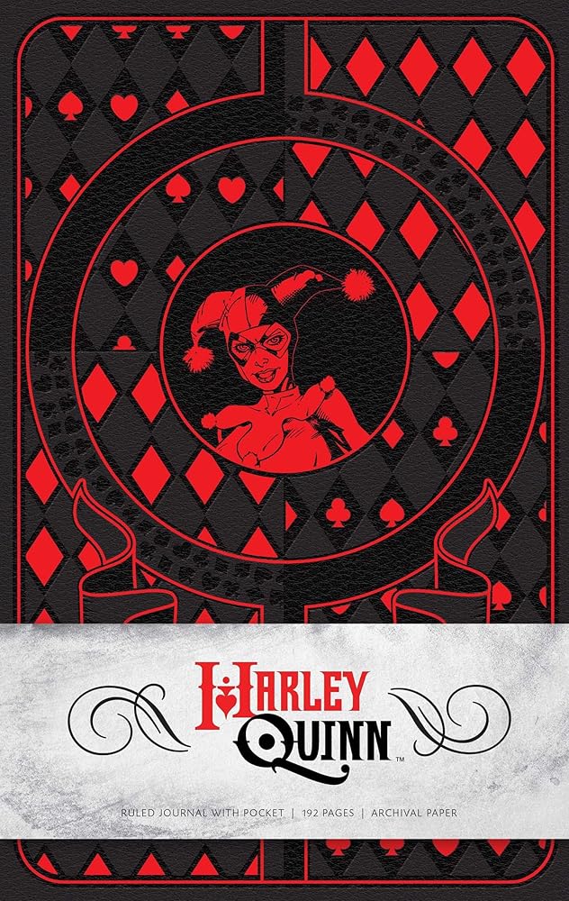 Harley Quinn Hardcover Ruled Journal (Comics)
