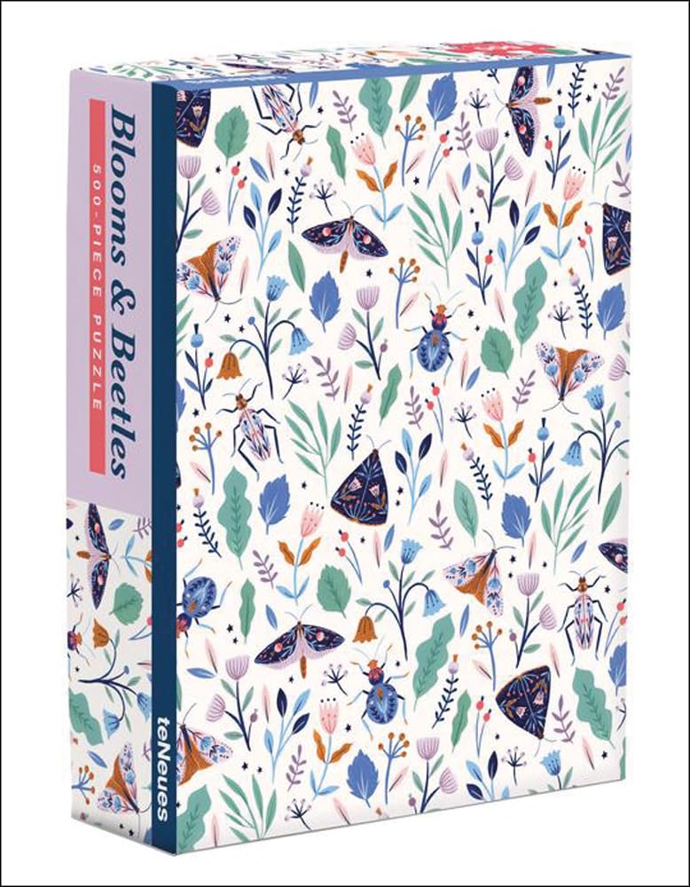 Blooms and Beetles 500-Piece Puzzle