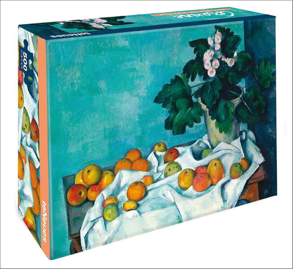 Apples by Cezanne, 500 Piece Puzzle, Full Color Artwork, Expertly Printed, Compact Box, 14 x 19" Puzzle: 500-Piece Puzzle in a compact 2-piece box