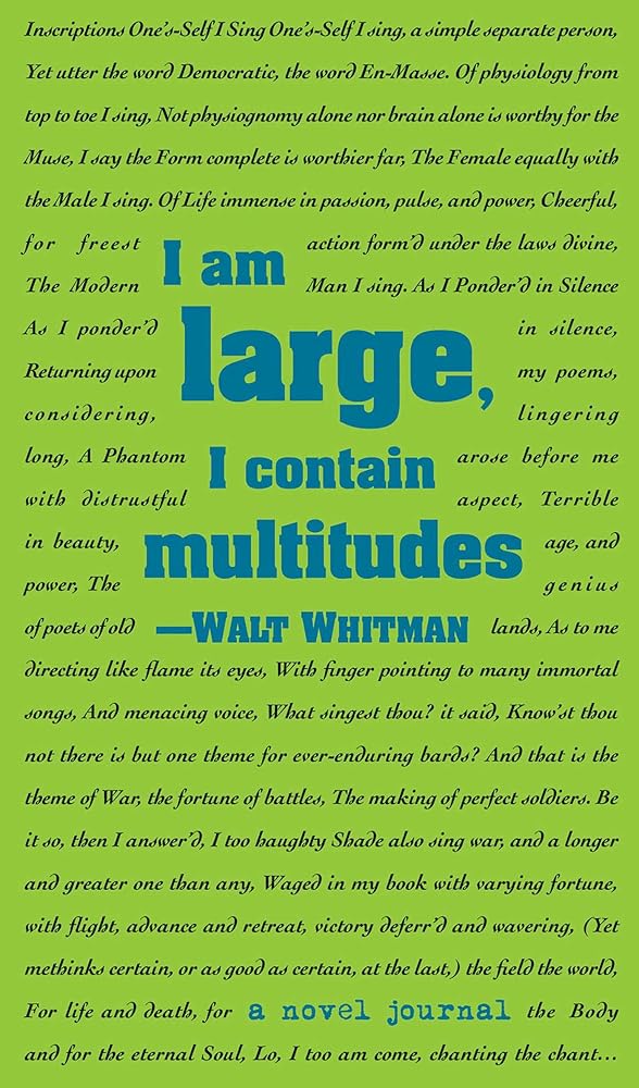 A Novel Journal: Leaves of Grass (Compact) (A Compact Novel Journal)