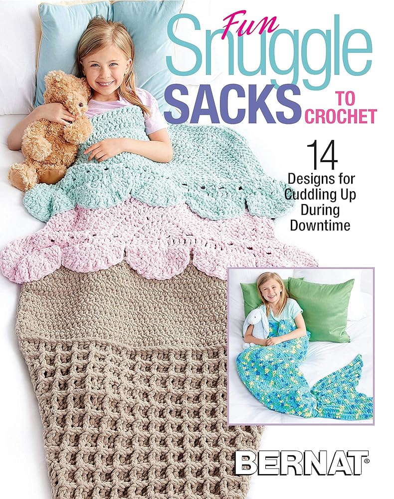 Fun Snuggle Sacks to Crochet-14 Designs for Cuddling Up During Downtime