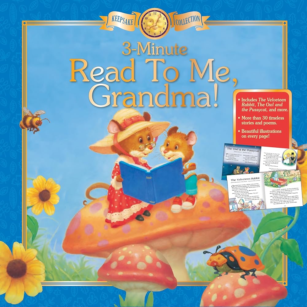 3-Minute Read to Me Grandma - Keepsake Collection