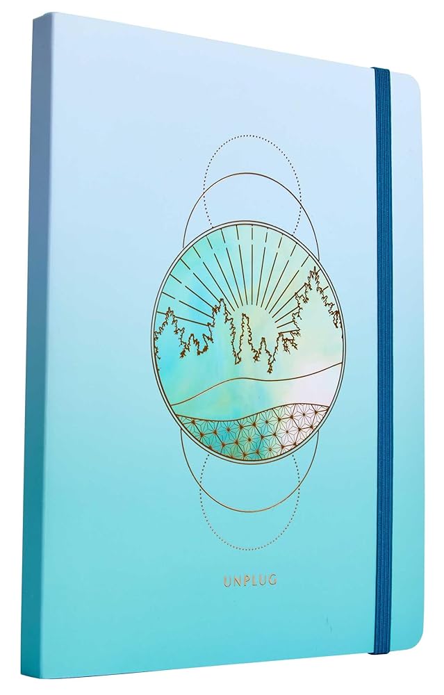 Unplug Softcover Notebook