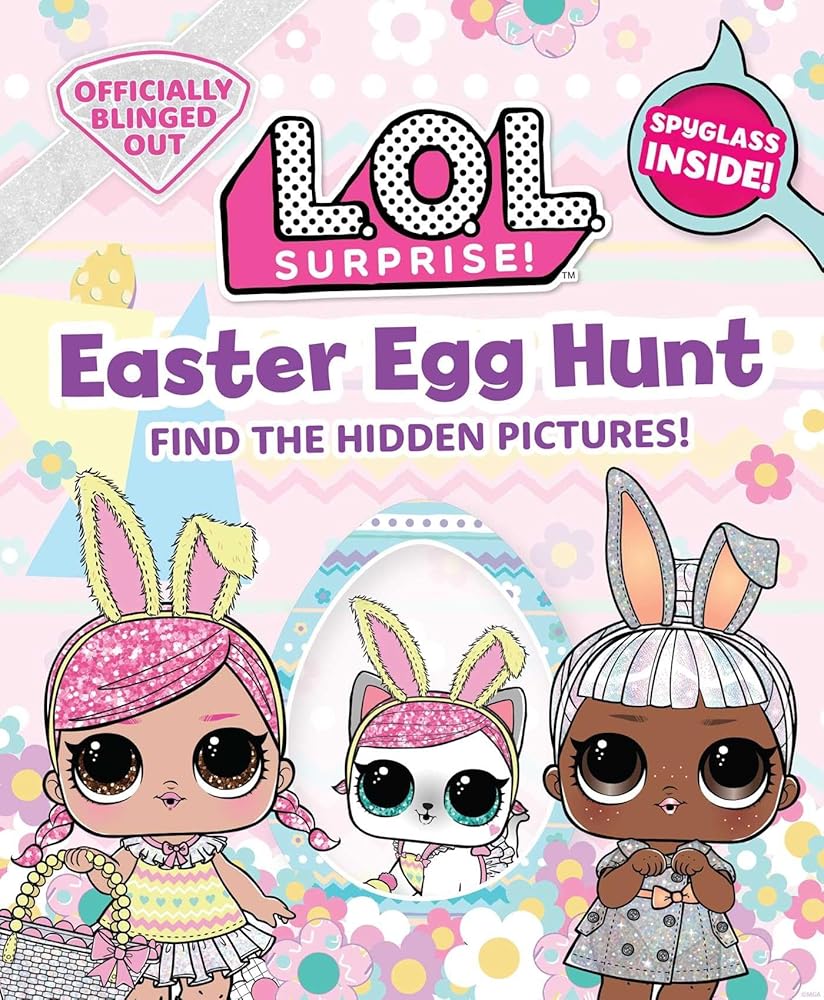 L.O.L. Surprise! Easter Egg Hunt: (L.O.L. Gifts for Girls Aged 5+, LOL Surprise, Find the Hidden Pictures, Exclusive Spyglass)