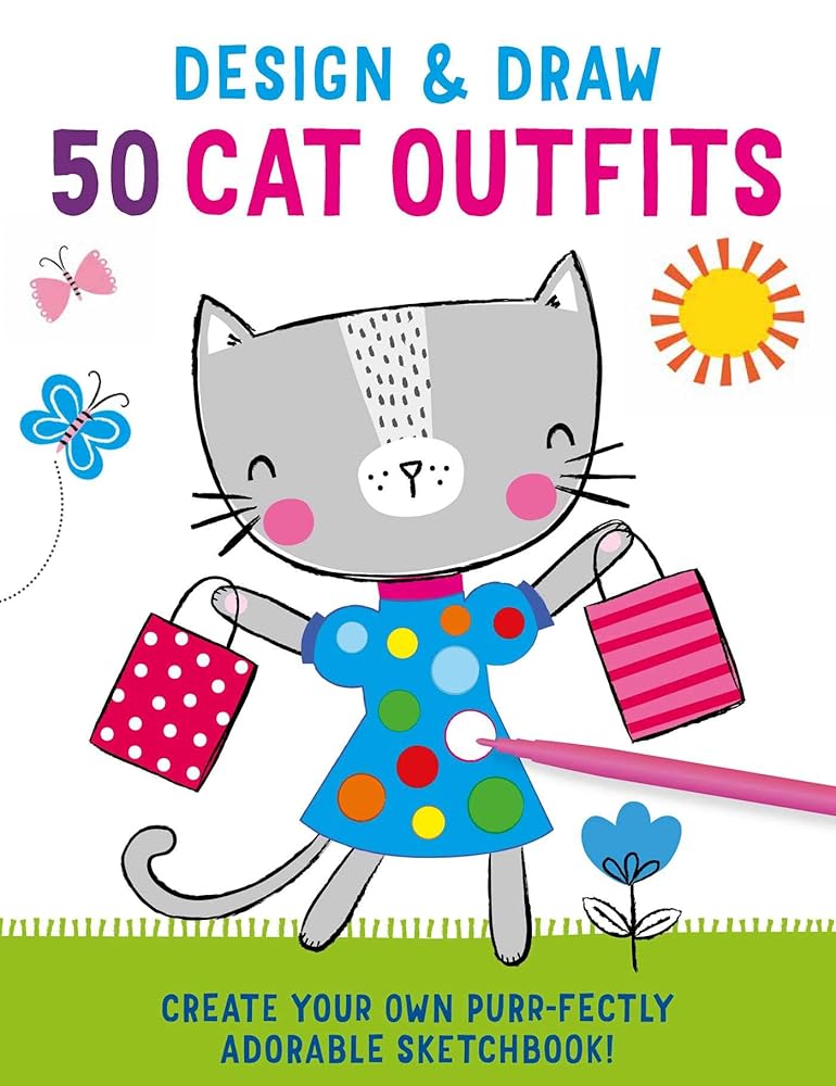 Design and Draw 50 Cat Outfits (iSeek)