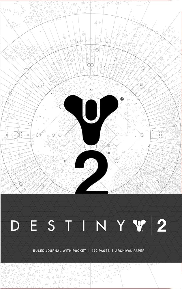 Destiny 2 Hardcover Ruled Journal (Gaming)