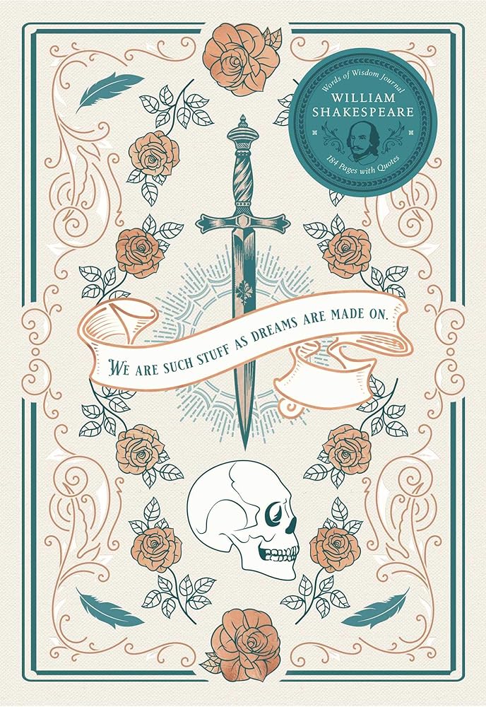 William Shakespeare Words of Wisdom Journal (Literary)