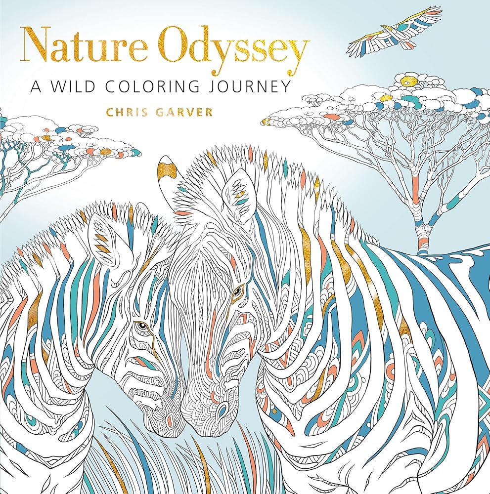 Nature Odyssey: A Wild Coloring Journey