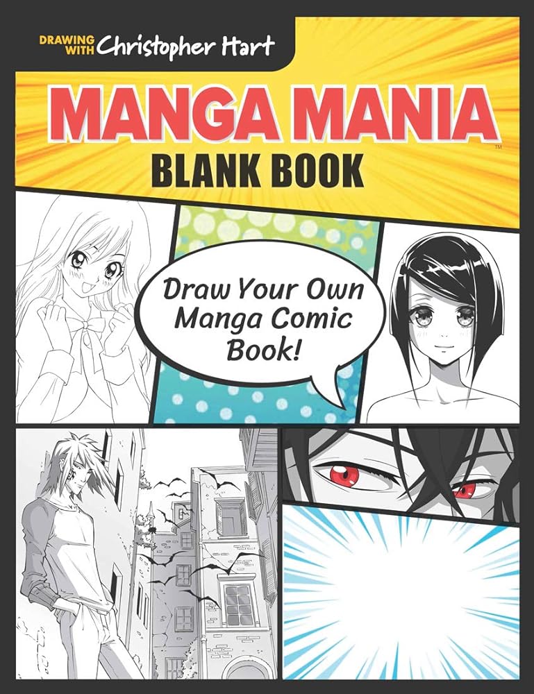 Manga Mania Blank Book: Draw Your Own Manga Comic Book!