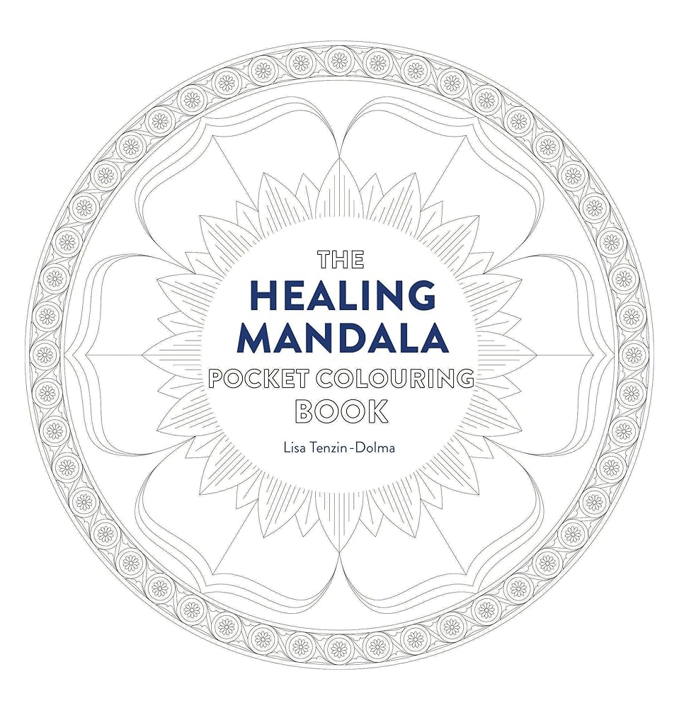 Healing Mandala Pocket Coloring Book: 26 Inspiring Designs for Mindful Meditation and Coloring