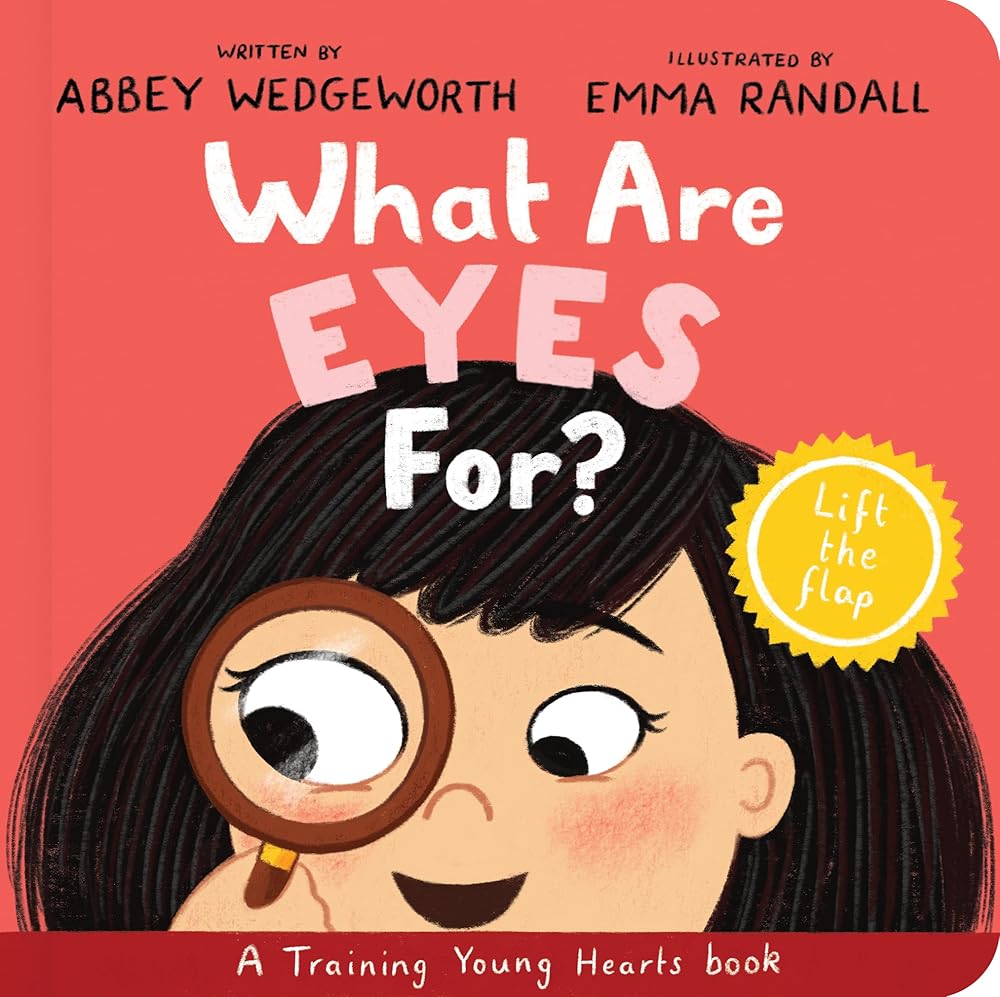 What Are Eyes For? Board Book: A Lift-the-Flap Board Book (Christian behaviour book for toddlers encouraging obedience motivated by God’s grace.)